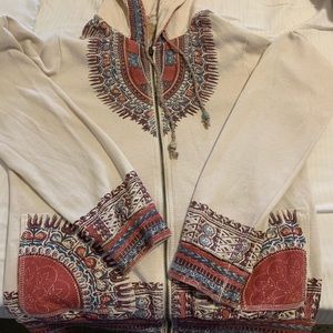 Boho billabong women’s sweatshirt zip up hoodie